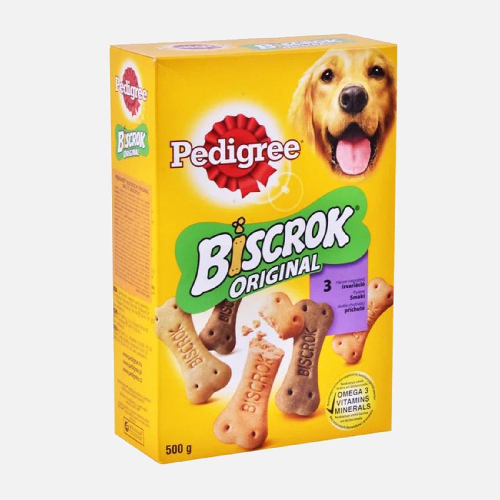 PEDİGREE BİSCROCK KÖPEK ÖDÜL BİSKÜVİSİ 500 GR X 12