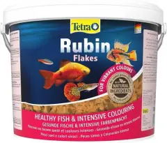 TETRA RUBİN FLAKES RENKLENDİRİCİ TROPİKAL PUL BALIK YEMİ 10 LT