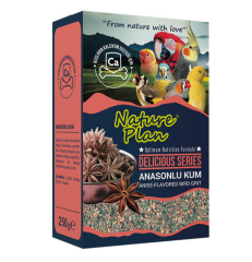 NATURE PLAN DELİCİOUS SERİSİ ANASONLU KUM 250GR (KUTU İÇİ 12 ADETTİR)