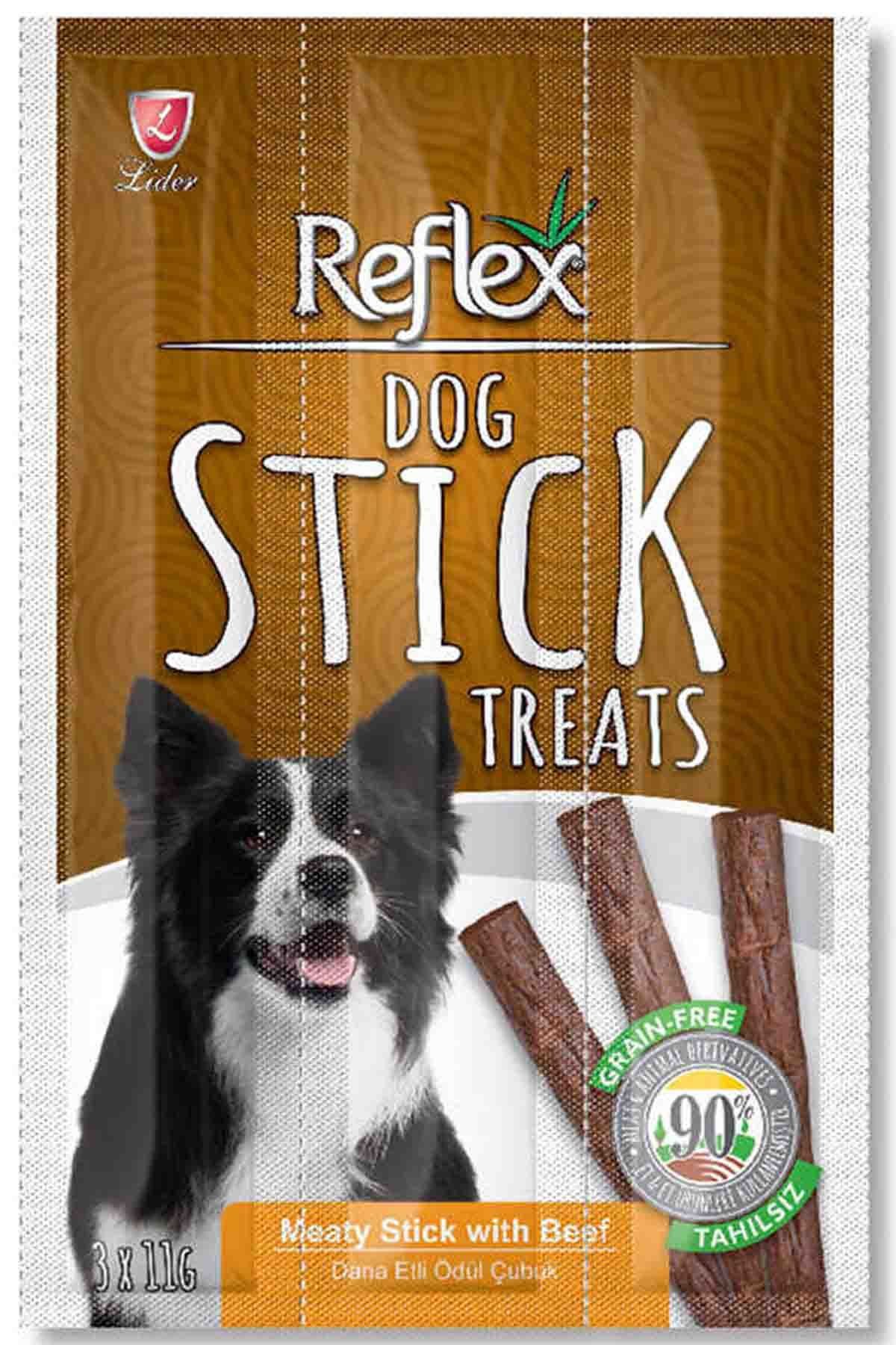 REFLEX KÖPEK ÖDÜL STİCKS BİFTEK 3*11 GR