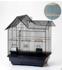 KAFES 1705-R PAPAĞAN SİYAH ÇİN EVİ 47X36X58