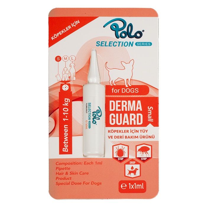 POLO KÖPEK TÜY DERİ BAKIM ÜRÜNÜ SMALL 1 ML (12 Lİ)