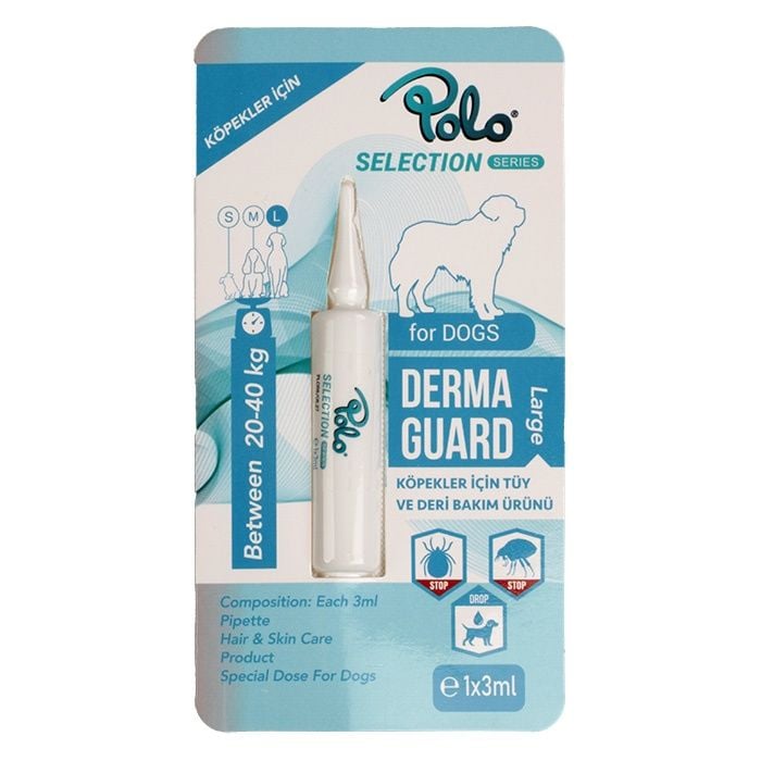 POLO KÖPEK TÜY DERİ BAKIM ÜRÜNÜ LARGE 3ML (12'Lİ)
