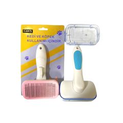 SA0013 İNCETELLİ BASMALI DİKDÖRTGEN TARAK 18X10.5 CM