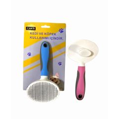 SY0008 İNCE TELLİ BASMALI TARAK 19X10 CM