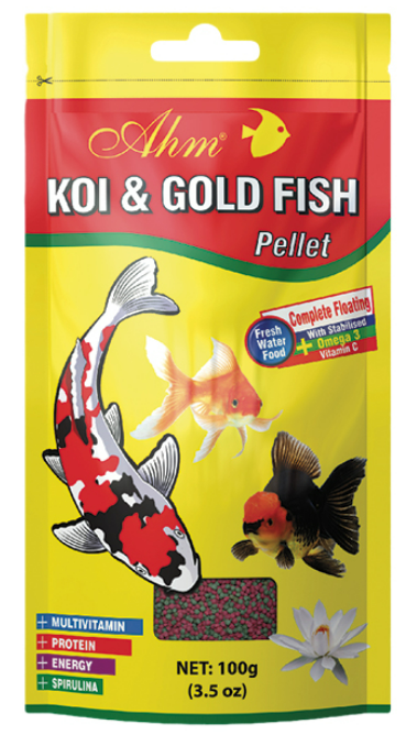33244 KOİ GOLD FİSH PELLET 100 GR (KUTU İÇİ 24 ADETTİR)